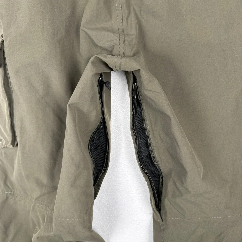 The North Face Snow Pants Mens XL Brown HyVent Waterproof Cargo Ski Snowboard